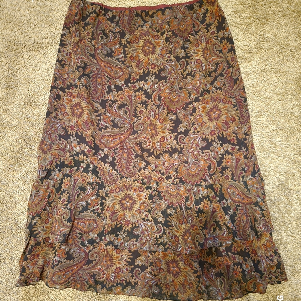 NWOT COLDWATER CREEK Large Petite Skirt